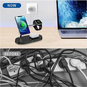 img 2 attached to Magnetic Wireless Charger Charging Compatible