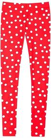 img 2 attached to 🏻 Comfortable and Stylish MALAGABAOZI 3-Pack Girl's Ankle Length Legging: Perfect Fit for 6-14 Years