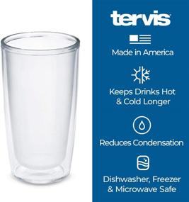 img 2 attached to 🥤 16 Oz Tervis Crystal Insulated Tumbler