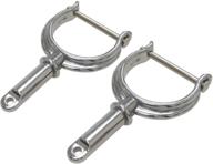 🧰 oarlock horns with pins - set of 2 логотип