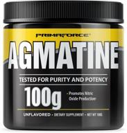 primaforce agmatine sulfate powder supplement - 100g: boosts nitric oxide production and performance logo