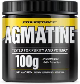 img 3 attached to PrimaForce Agmatine Sulfate Powder Supplement - 100g: Boosts Nitric Oxide Production and Performance