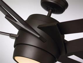 img 2 attached to 🔆 Emerson CF550DMORB Luxe Eco Modern Ceiling Fan: 54-Inch Blades, Oil Rubbed Bronze Finish, with Light & Wall Control