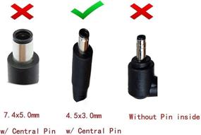 img 2 attached to 🔌 Replacement 45W Ac Adapter Charger for Dell Inspiron 15 14 3551 3555 3558 Series, XPS 11 12 13 L221X L321X, Latitude 12 13 7202 3379, Vostro 14 15, Optiplex 3046 - LA45NM140 HA45NM140 - 19.5V 2.31A