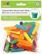 mini craft sticks colored 1 5 120 logo