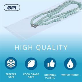 img 2 attached to GPI 1000 Clear Plastic RECLOSABLE: The Versatile and Convenient Solution