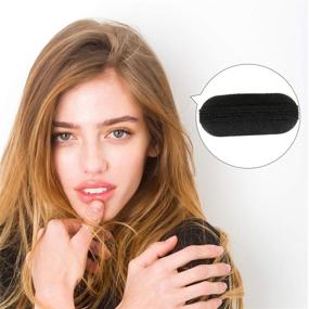img 1 attached to Get Instant Volume with 11-Piece Women Sponge Volume Bump Inserts – Effortless DIY Hairstyles with Hair Styling Tools and Accessories!