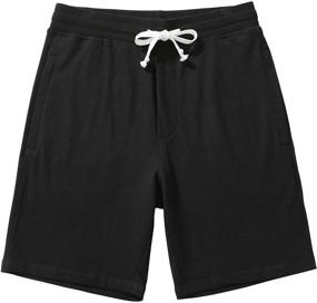 img 4 attached to Akkad Kuti Athletic SweatShorts Training Men's Clothing