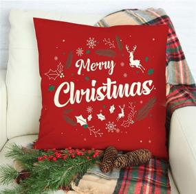 img 1 attached to Декоративная подушка Joyshare Christmas Pillow