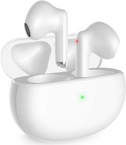 img 4 attached to Bluetooth Headphones Cancelling Earphones Waterproof Headphones and Earbud Headphones