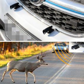 img 2 attached to 🦌 Enhance Road Safety with Seven Sparta 4PCS Save a Deer Whistles: Deer Warning Devices for Cars & Motorcycles