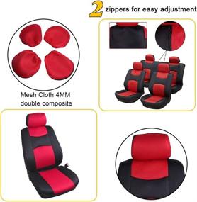 img 1 attached to OCPTY Universal Breathable Automotive Accessories Interior Accessories
