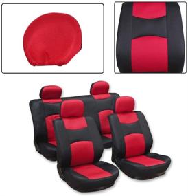 img 3 attached to OCPTY Universal Breathable Automotive Accessories Interior Accessories