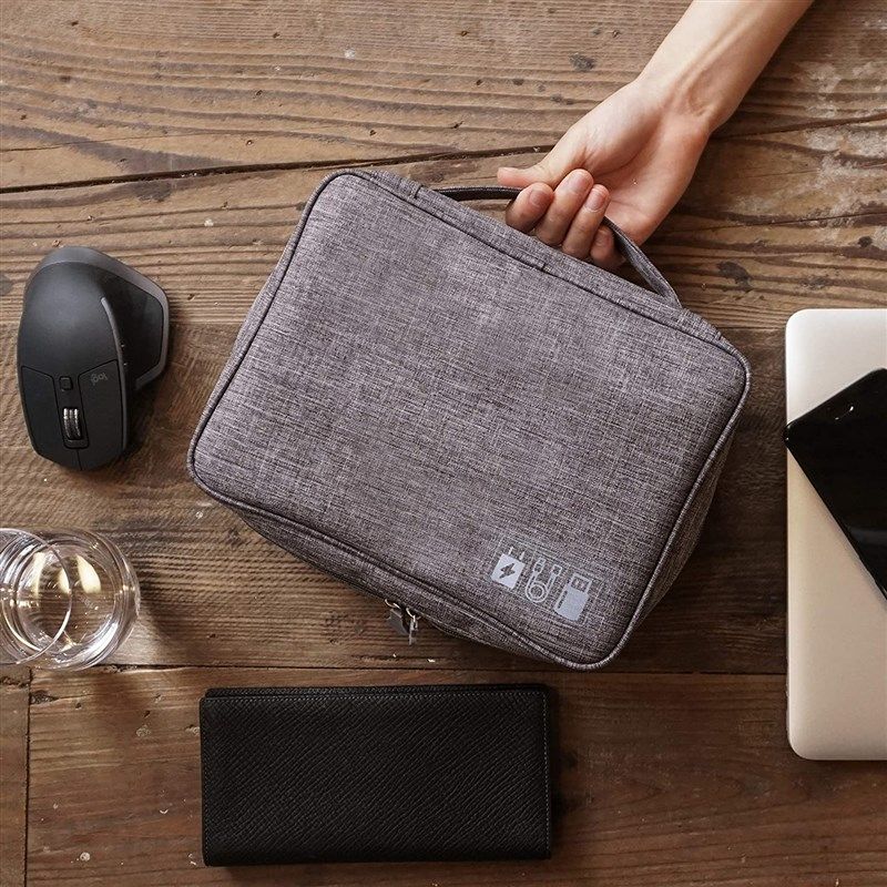 electronic organizer electronics accessories waterproof office electronics for cable organizer bags & cases 로고