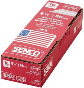 img 1 attached to Senco DA25EPB Length Bright Finish: Achieve Flawless Results with Precise Fastening