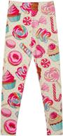 👖 jxstar cartoon leggings: cute trousers pattern for girls' clothing and leggings logo