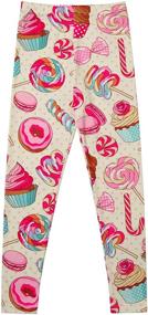 img 4 attached to 👖 Jxstar Cartoon Leggings: Cute Trousers Pattern for Girls' Clothing and Leggings