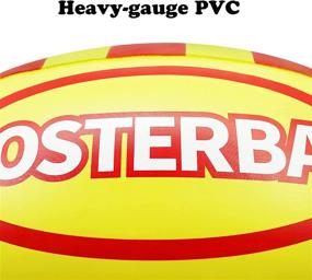 img 3 attached to 🚤 RESVIN Water Sport Towables Tube Booster Ball: Boating & Water Fun with 60ft Rope, Red+Yellow Big Balls, Ideal for 1-4 Riders!