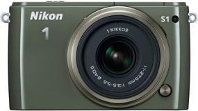 img 1 attached to 📷 Nikon 1 S1 10.1 MP HD Digital Camera with 11-27.5mm VR 1 NIKKOR Lens (Khaki): Capture Stunning Photos and Videos with Sharp Detail