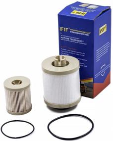 img 4 attached to 🔧 Fuel Filter Set: iFJF FD4616 Lower Lifter Pump Filter & Upper Fuel Bowl Filter Replacement Kit for 6.0L V8 Super Duty F250 F350 F450 F550 2003-2007 Excursion 2003-2005 | Replaces OEM: 3C3Z9N184CB