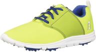 👟 footjoy women's enjoy shoes 95710: stylish athletic footwear for women logo