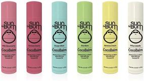 img 1 attached to 🌞 Sun Bum Original SPF Lip Balm Coco Balm Variety Pack - 6 PK (Coconut, Watermelon, Pomegranate, Mango, Ocean Mint, Groove Berry): Ultimate Lip Protection in Delicious Flavors!