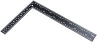 🔲 high-quality black tempered stainless steel measuring square ruler for diy leathercrafting - mtsooning leather handmade sewing tools logo