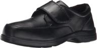 👞 boys' oxford shoes with comfort support memory foam footbed logo