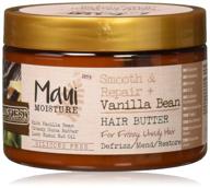 maui moisture smooth & repair hair butter treatment - vanilla bean coconut anti-frizz, 12 oz. logo