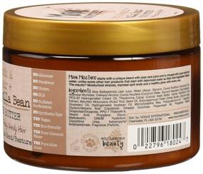 img 2 attached to Maui Moisture Smooth & Repair Hair Butter Treatment - Vanilla Bean Coconut Anti-Frizz, 12 oz.