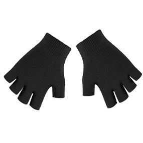 img 4 attached to 🧤 EXPER Moisturizing Gel Gloves for Eczema, Dry Hands - Day & Night Relief with Essential Oils, Vitamins E, and Thermoplastic Gel Lining (Black)