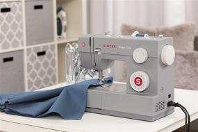 img 3 attached to SINGER 4432 Heavy Duty Sewing Machine: 🧵 Beginner-Friendly with Accessory Kit, 110 Stitch Applications - Gray