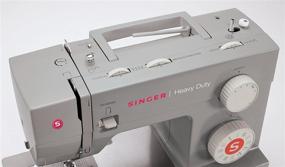 img 1 attached to Швейная машина SINGER 4432 Heavy Duty: 🧵 Первый шаг для начинающих с набором аксессуаров, 110 стежковых приложений - серый