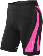 sportneer women's bike shorts with 4d padding - padded cycling shorts for women logo