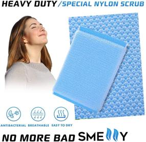 img 3 attached to 🧽 Nylon Cleaning Scrub Pad 12-Pack: Long-Lasting & Reusable Dishwashing Sponge - All-Purpose Scouring Pads for Kitchen & Bathroom