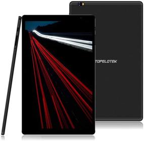 img 4 attached to 📱 High Performance Android Tablet 10 Inch 10.1 with 4GB RAM, 32GB ROM, Octa Core, WiFi, HD Display, Google You Tube Netflix - Newest Android System, Black Metal Case