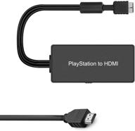 🎮 адаптер кабеля playstation 2 на hdmi - поддерживает переключение hdmi 4:3 / 16:9, работает с кабелем hd для playstation 1 / playstation 2. адаптер sony playstation 1 - адаптер ps2 hdmi. логотип