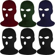 geyoga pieces balaclava outdoor knitted outdoor recreation logo