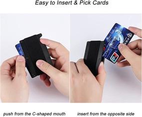 img 2 attached to Sleek Aluminum Wallet: The Ultimate Minimalist Money Pocket for Men's Accessories