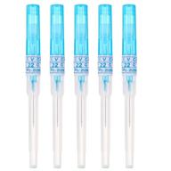 💉 new star tattoo piercing needles: 5pcs 22g gauge iv catheter kit for easy iv start logo