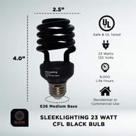 sleeklighting watt black light spiral logo