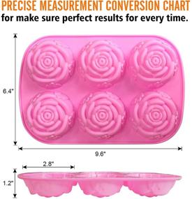 img 2 attached to Walfos Silicone Rose Mold Dishwasher
