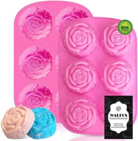 img 4 attached to Walfos Silicone Rose Mold Dishwasher
