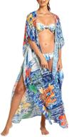 👙 shermie womens chiffon swimwear cardigan: stylish cover up for women's clothing, swimsuits & beachwear logo