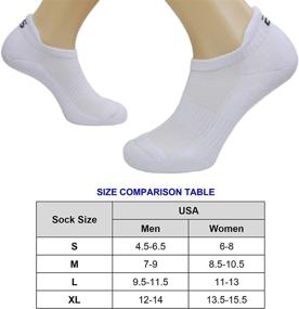 img 2 attached to Pack of 6 Pairs Ankle Athletic Low Cut Socks | Performance Sports Running Tab Socks for Men and Women