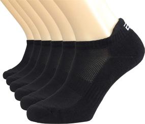 img 4 attached to Pack of 6 Pairs Ankle Athletic Low Cut Socks | Performance Sports Running Tab Socks for Men and Women