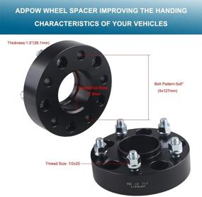 img 1 attached to ADPOW Compatible Commander Thickness Hubcentric