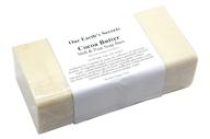 🧼 cocoa butter melt and pour soap base - premium 2 pound blocks by our earth's secrets logo