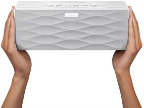 img 3 attached to Jawbone BIG JAMBOX Wireless Bluetooth Speaker - White Wave - Retail Packaging