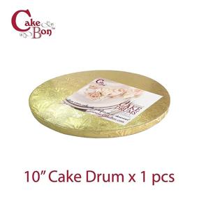 img 3 attached to Cake Drums Round 10 Inches - (Gold